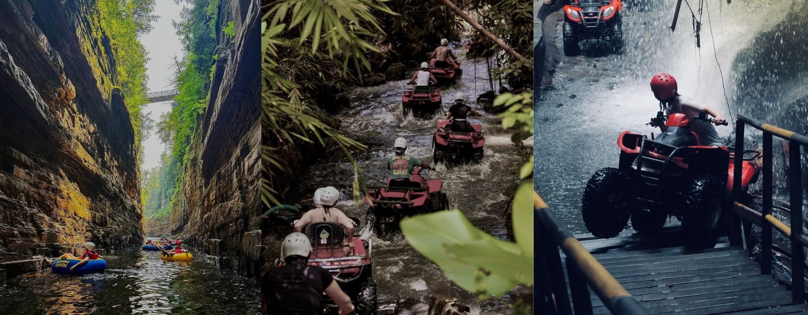 Ubud ATV Quad Biking & Canyon Tubing Combo Adventure