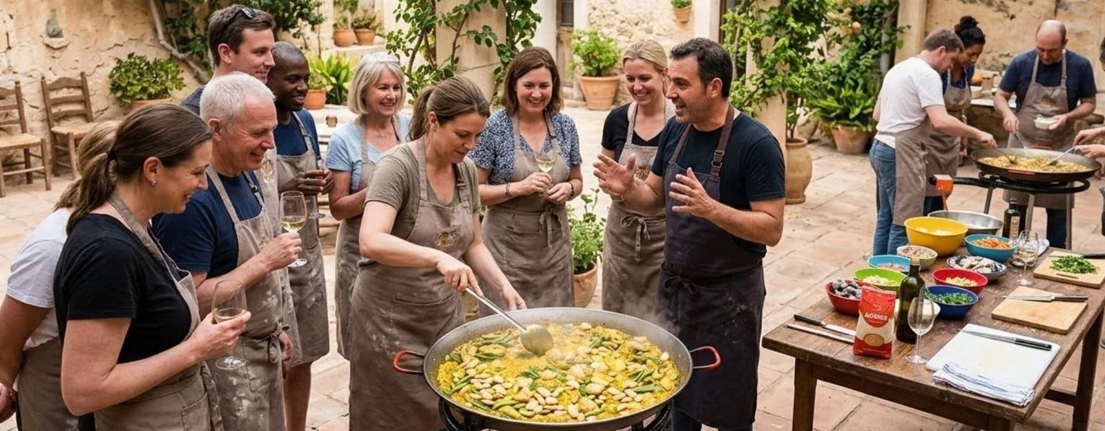 Barcelona Flavours: Paella Cooking & Market Tour